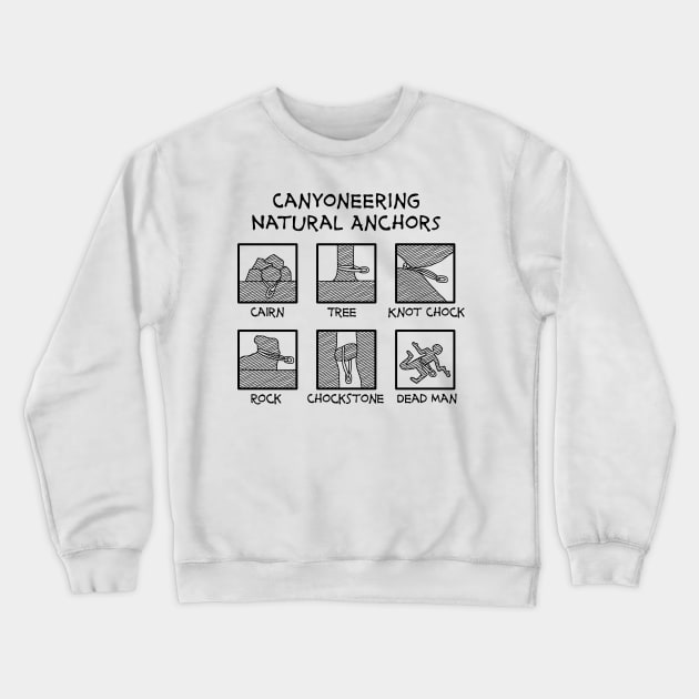 Canyoneering Natural Anchors New Crewneck Sweatshirt by TheWanderingFools